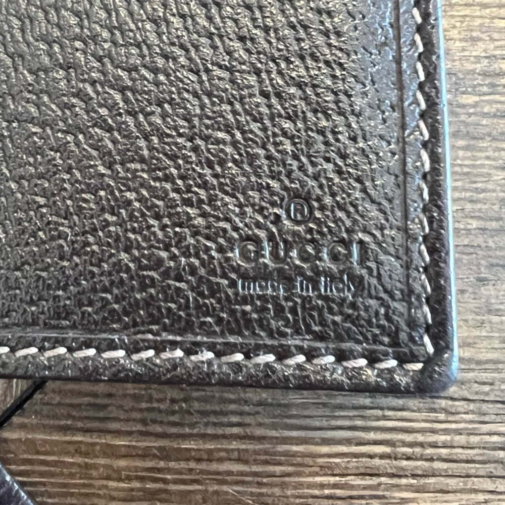 Gucci Abbey Long GG Canvas Beige Wallet - Picture 14 of 15
